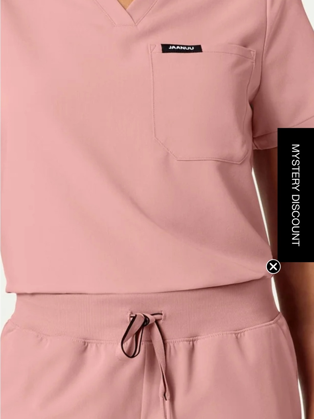 Jaanuu Women's Dusty Pink Jogger Pants